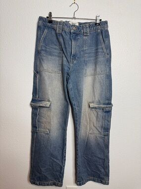 Urban Outfitters BDG Wide-Leg Cargo Skate Jeans 28w 32L